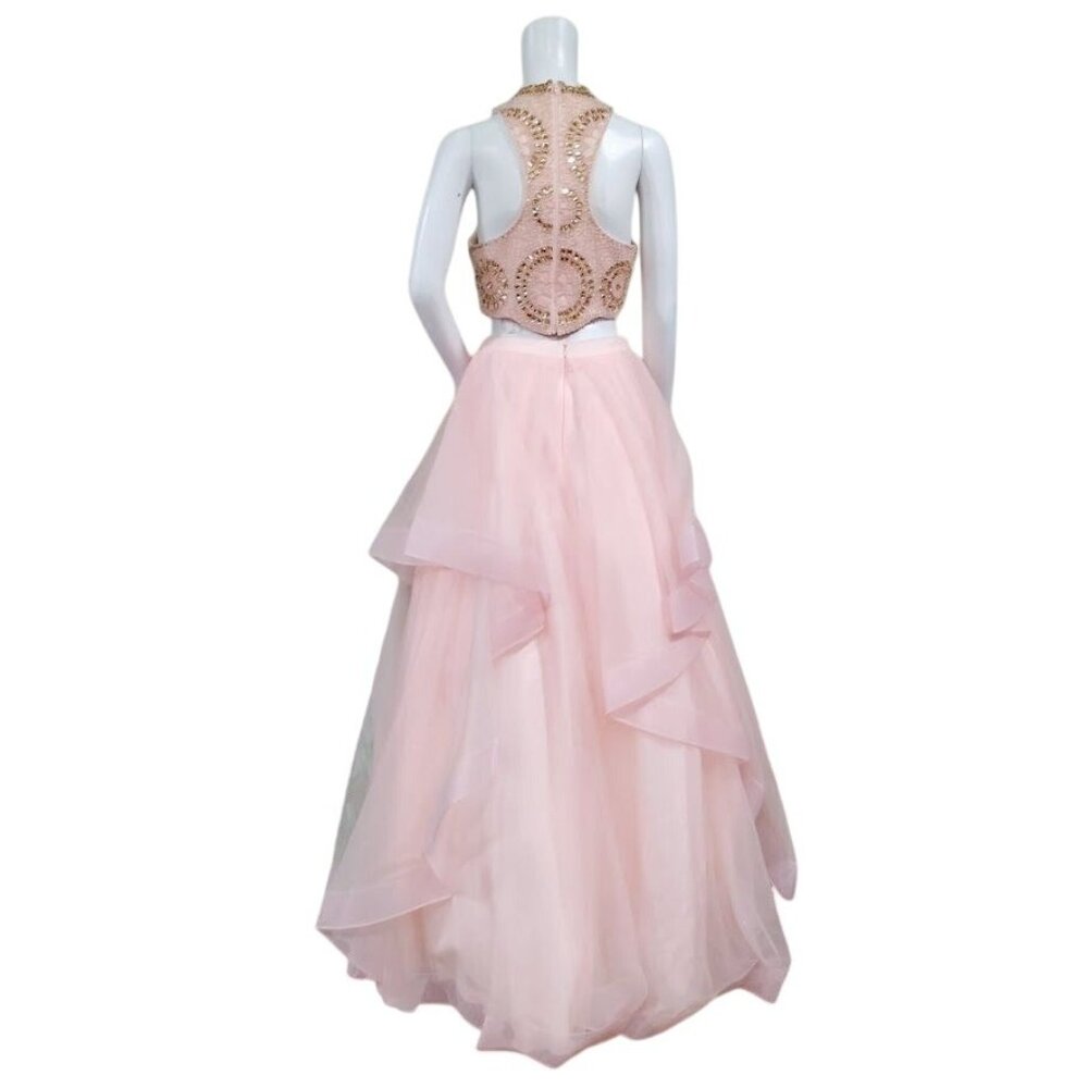 Fiesta Fashion Prom Barbiecorp 2 Piece Quinceanera Wedding Gown Sweet 16 XS - Picture 4 of 16